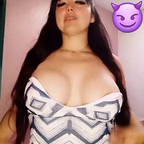 What delicious tits this Mexican thousand has