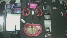 My Eroscillator Hole Wall - Bonnie Rizin & Phoenix Rizin GLORYHOLE Married Couple Anonymous Fucking Raw Bareback Creampie