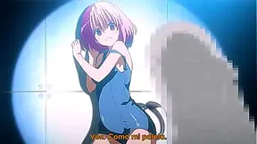 Horny To Love Ru Darkness Anime Couple Engage in Ecchi Fun