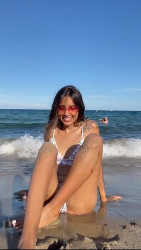 Goddess is at the beach!
