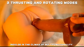 Heat Realistic Dildo 8.66 Inch &amp_ MASK Classic 3-Thrusting Swing