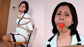 KR2 Pretty Japanese MILF Tamami Bound and Gagged First Time Part2 (MP4)