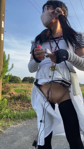 No307 Midsummer Electric Massager Exposure Masturbation
