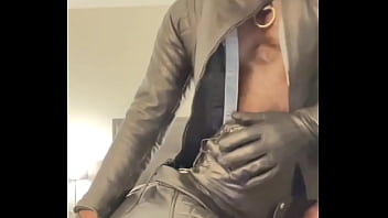 Interracial Leather BDSM Dad&rsquo_s Get Freeky