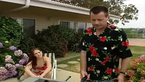 German GF gives sultry blowjob in discovery of passion