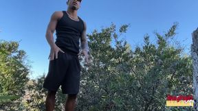 Big Dick Public Jerk off! - Solo Caught