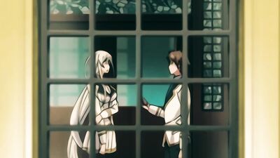 A Beautiful Woman with White Hair takes a hard pounding before a battle & gets a creampie in her ass