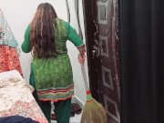 Maid Fantasy Fullfilled With Dirty Talks in Hindi