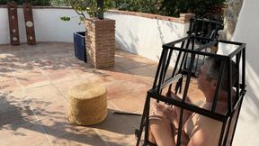 Lady Dark Angel - Making her slave suffer brings pleasure to Lady Dark Angel