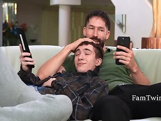 The Scent-Sational Lust Saga Between Step Dad And Twink