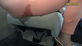 cheyenne jewel pisses her skintight jeans in minivan