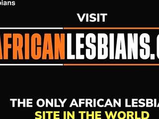 Afro lesbos leave office planning to eat cunt and sit on every other's faces