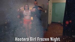 Frozen nights for Hooters Girl Eve 09
