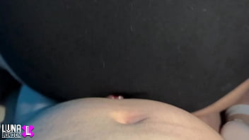 I grinded on his dick with my big white Ass in panties until he exploded with thick cum FULL VIDEO