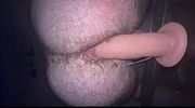 Stretching my ass with a bwc dildo