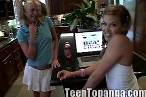 Teen Topanga Visits her Lesbian Friend Little Summer