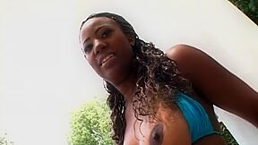 Ebony Babe Janae Fox Gets Used Anally