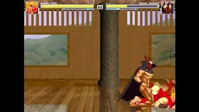 Ken vs Grant: Steamy MUGEN Yaoi Battle Overflowing With Lust – 18+