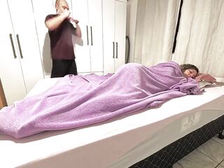My Stepfather Visits Me at Night to Cum in My Little Twat