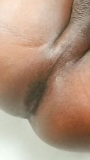 Spreading My Ass Stroking My Cock