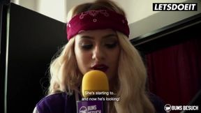 Lilli Vanilli's Hardcore Encounter with a Cleaning Guy in Steamy Action