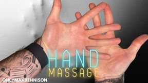 Hand fetish - hand finger massage