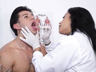 Mariana's Anatomy Chapter II: Dr. Martix Has Risky Sex with Her Patient Next to His Wife - Mariana Martix