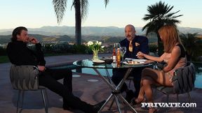 lilith grace in a purely anal fuck in front of her cuckold husband