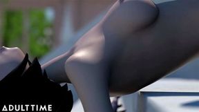 ADULT TIME Hentai Babe Talks Her Study Buddy Through An Intimate Pussy Creampie