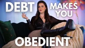 Debt Makes You Obedient | Financial Domination FINDOM Debt Contracts | Sophia Truee