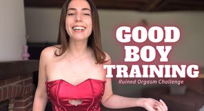 Good Boy Training : Ruined Orgasm Challenge - Les « Good Boy » ruinent leur orgasme pour moi