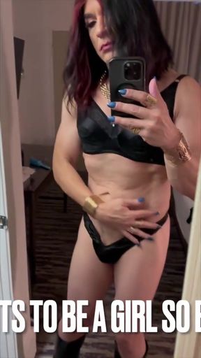 Nancy is Becoming stepDaddy&amp;#039;s Perfect Sissy Slut   Clip 2