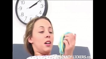 I cant help but sniff her panties