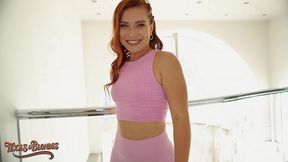 yoga vixens go limber for tongue and toy pleasure!