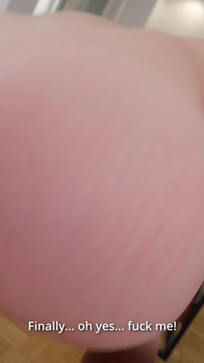 Stepmom Caught My Hard Cock in the Shower, I Fucked Her Tits and Came in Her Mouth, Next Day Creampie in Her Pussy