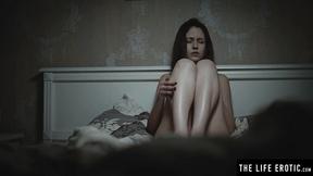 ”Beautiful BDSM sexy chick indulges her wild taste for bondage orgasms”