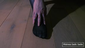 POV crawling towards me and get face slapped for my pleasure