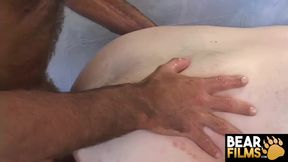 BEARFILMS Sexy Bears Arch Waller And Derek Bradley Dominates TP Deaux In Threesome