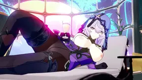 Rough 3D Hentai Action with Black Swan Star Rail