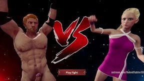 Vilkor VS Linn (Naked Fighter 3D)