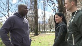 bbc leaves alex black with an anal creampie for cuckold to lick dtw3214