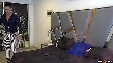 MY STEPSISTER'S LESBIAN GIRLFRIEND SUCKS MY COCK