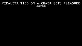 Vikalita tied on a chair gets pleasure - 4K - Free seconds