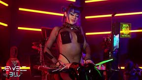 plug in & stroke: cyber joi compilation with jewelz blu