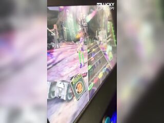 Redhead Gamer Hotty Arietta Adams Blows Weenie