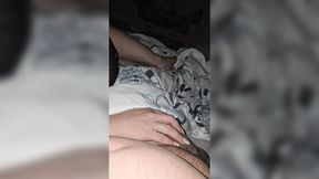 Mother-in-law's seductive fingers tease her stepson's pulsing cock&#x1F346;