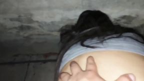 Fucking a Whore Peda in the Street After the Party
