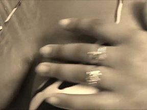 Black Busty Girl Singing In The Shower Topless Tease