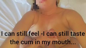 Dirty deceitful floozy screams 'Fill me up!' as she's ravaged on a filthy hotel floor