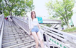 Miab-161 i want to walk around with a big woman. a close contact and superiority creampie date with